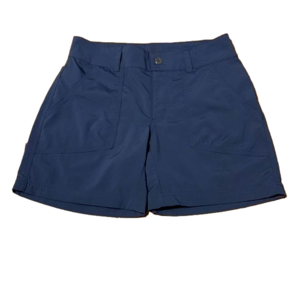 𝅺COLUMBIA Omni Shield Shorts, Size 2, Navy Blue.